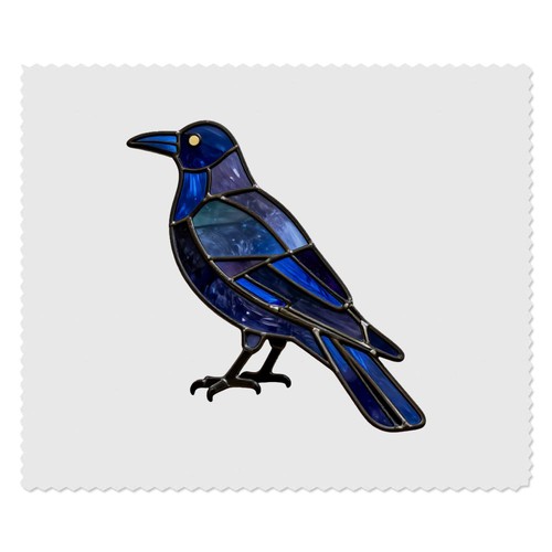Stained glass raven - 2, raven'