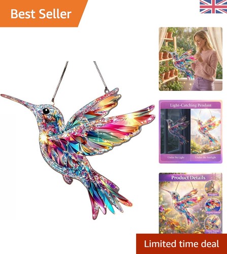 Elegant crystal bird stained - crystal,