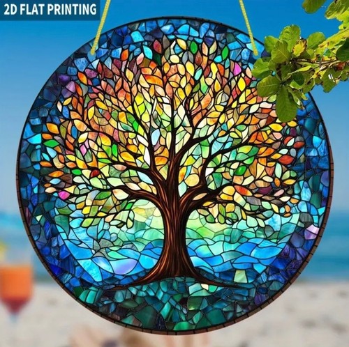 Colourful tree life - of,