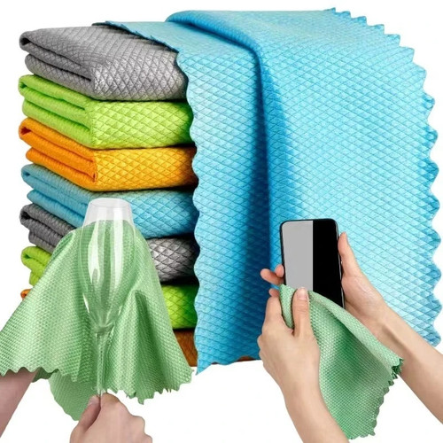 10pcs microfiber glass - microfiber,