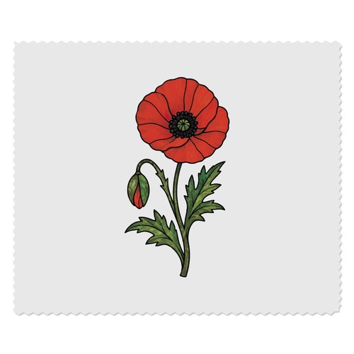 Poppy flower lens - x, flower'
