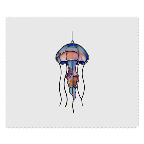 Stained glass jellyfish - 'stained, jellyfish'