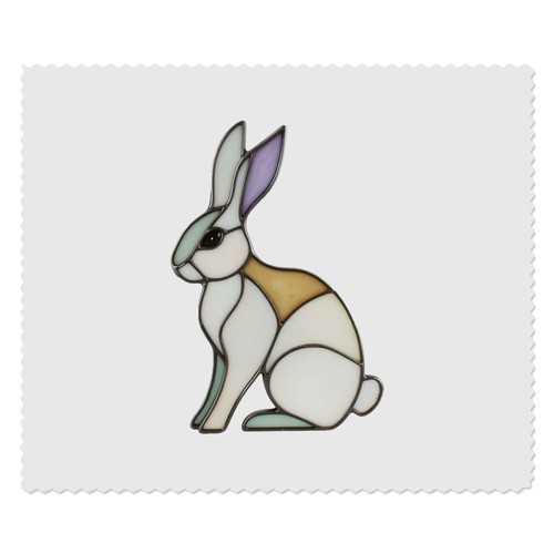 Stained glass bunny - bunny', lens